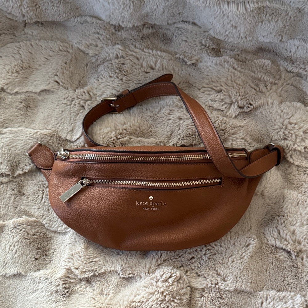 Kate Spade Tan Leather Belt Bag